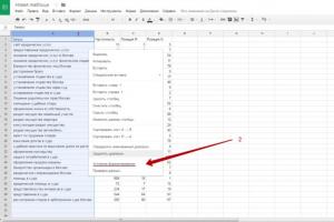 Save your nerves: how to work in Google spreadsheets and not cry